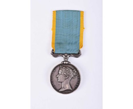 1854-56 CRIMEA MEDAL. Sardinian Army Corporal Giordano Francisco, 8th Infantry Regiment Cuneo, officially impressed naming [8