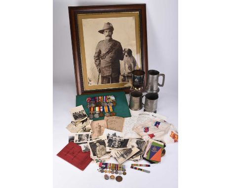 A good Boer War to Korean War father and son medal group, with extensive supporting documentation, photographs, and related i
