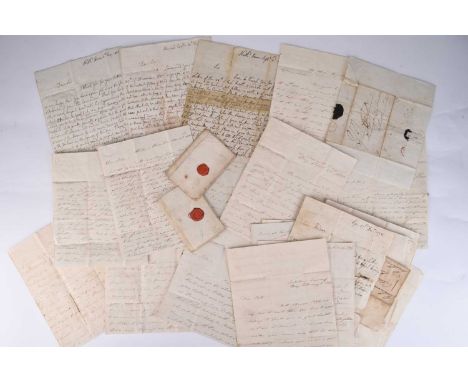 ROYAL NAVY – A Collection of Letters from Captain John Brand Umfreville (1784-1820)A significant collection of correspondence