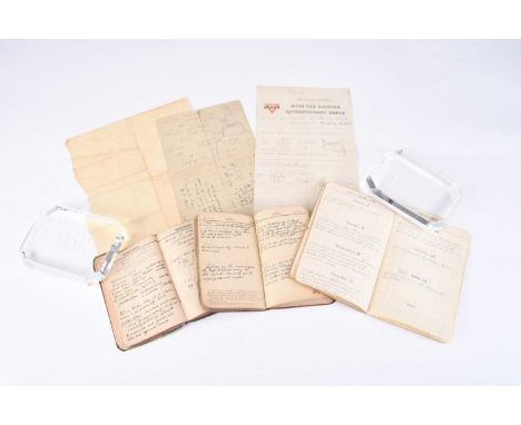 The First World War Diaries of 334846 Pioneer Lawrence Horton, Royal Engineers, 'E' Special Company, 1917–1920 A group of thr