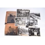 PRESS PHOTOGRAPHY, Second World War. Refugees, Dieppe Raid, US War effort, and others.