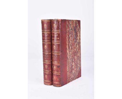 CRIMEAN WAR. Woods, N.A. The Past Campaign; a sketch of the War in the East..., 2 vol., bound in partial leather with marbled