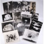 PRESS PHOTOGRAPHY - Atomic Bombs, circa 1950s-60s