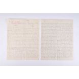 WW1 ALS from Capt. Arundell Welman, Egyptian Expeditionary Force, 1st July 1917