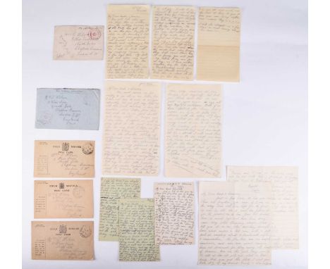 First World War Letters from Lance Corporal Henry Reginald Clark, 6th Platoon, B Company, New Zealand Rifle Brigade, 1916. A 