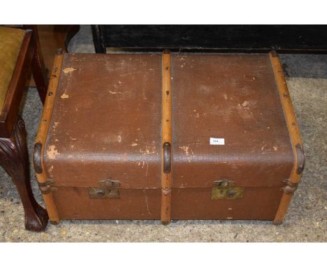 Vintage steamer trunk