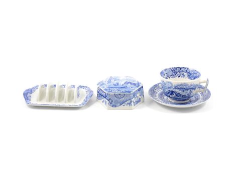 Collection of Spode Italian pattern china, dinner and tea services, late 20th century.