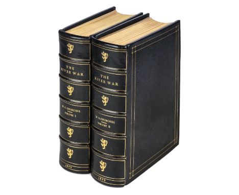 Churchill (Winston Spencer). The River War. An historical account of the reconquest of the Soudan, edited by Col. F. Rhodes, 