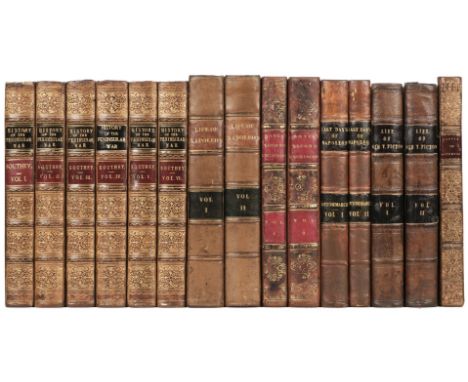 Southey (Robert). History of the Peninsular War, new edition, 6 volumes, London: John Murray, 1828-37, bookplate of Rev. Fred