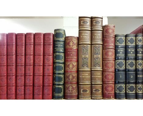 French Bindings. Mémoires des Sanson, 6 volumes, by H. Sanson, Paris: Dupray de la Mahérie et Cie, 1862, some spotting &amp; 