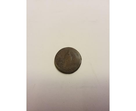 Ireland. Charles II (1645-85). Farthing, St Patrick’s Coinage, obverse: King David playing harp, reverse: St Patrick with pat