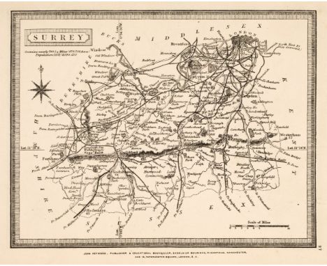 Heywood (John, publisher). The Travelling Atlas, of England &amp; Wales, with all the Railways &amp; Coach Roads, The Cities,