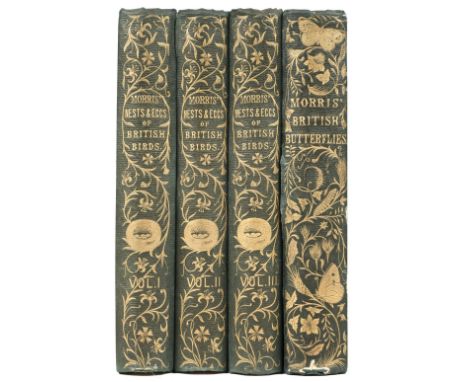 Morris (F.O.) A Natural History of the Nests and Eggs of British Birds, 3 volumes, 1st edition, later issue, London: Groombri