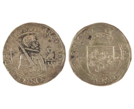 Netherlands. Dutch Republic. Rijksdaalder (Daalder), 1622, obverse: Laureate bust holding sword and arms in inner circle, rev