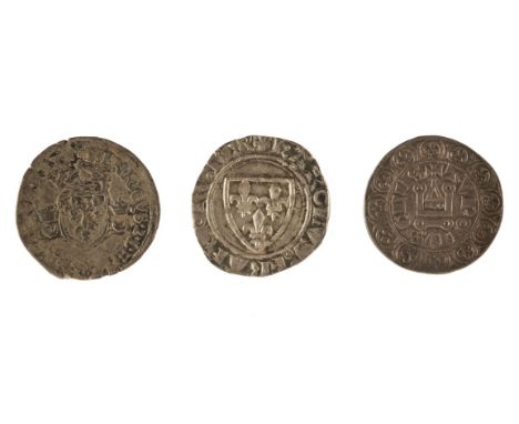 France. Louis IX (Saint Louis 1226-70). AR Gros Tournois, circa 1266-70, obverse: short cross pattée, reverse: Chatel tournoi