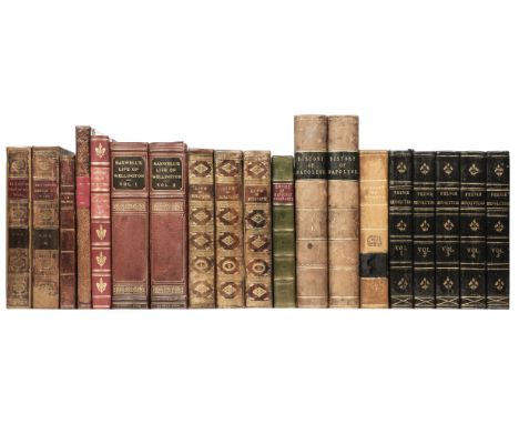 Seymour (Edward). History of the Wars resulting from the French Revolution, 2 volumes, London: R Edwards, 1815, frontispieces