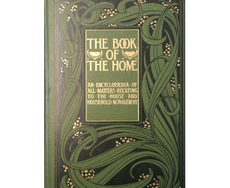 Talwin Morris. A collection of early 20th-century Talwin Morris designed binding reference books, including The Book of the H