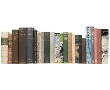 Whymper (Edward). Scrambles Amongst the Alps in the Years 1860-69, 4th edition, London: John Murray, 1893, folding maps, illu