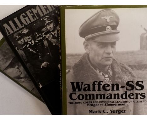 Military. A large collection of modern military &amp; medal reference books &amp; related, including Waffen-SS Commanders...,