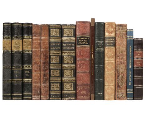 Napoleon. Memoirs of the History of France during the reign of Napoleon, 3 volumes, London: Henry Colburn, 1823, advertisemen