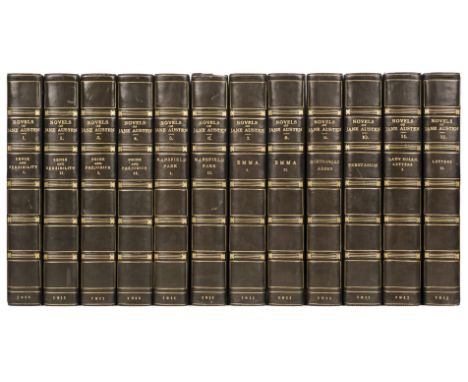 Austen (Jane). The Novels [The Letters...] of Jane Austen, 12 volumes, Winchester edition, Edinburgh: John Grant, 1911-12, ha