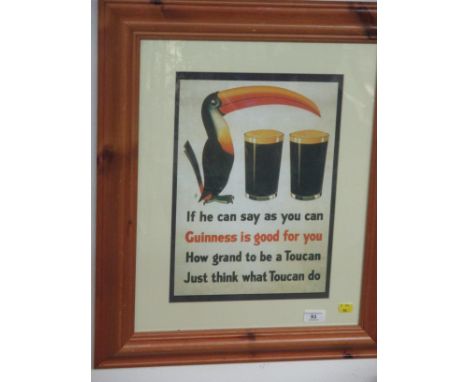 GUINNESS PELICAN PRINT