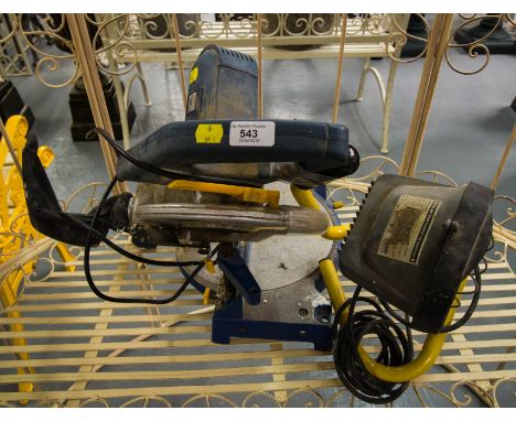 CHOP SAW + WORK LIGHT