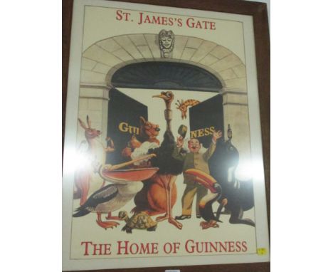ST JAMES GATE, HOME OF GUINNESS PRINT