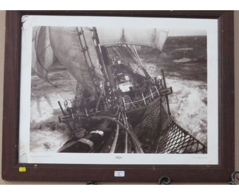  SHIP PRINT + 3 FLOWER PRINTS