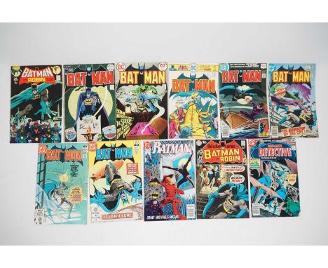 BATMAN LOT (11 in Lot) - Includes BATMAN #230, 242, 252, 271, 306, 323, 341, 352, 457 + DETECTIVE COMICS #395, 477 - Includes