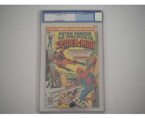 SPECTACULAR SPIDER-MAN #1 - (1976 - MARVEL) - GRADED 9.6(NM+) by CGC - First issue of the second ongoing Spider-Man series wi