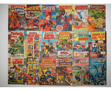 MARVEL SILVER AGE LOT (18 in Lot) - Includes CAPTAIN MARVEL #18 + DAREDEVIL #30, 53, 66, 77 + FANTASTIC FOUR #85, 88 + MARVEL