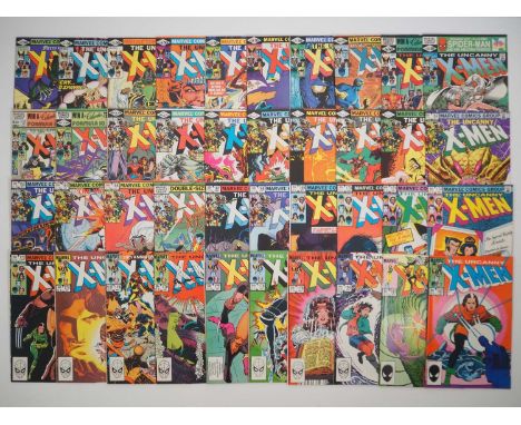 UNCANNY X-MEN #143 to 182 (40 in Lot) - (1981/1984 - MARVEL) - Includes the first appearances of Caliban, Callisto, Madelyne 