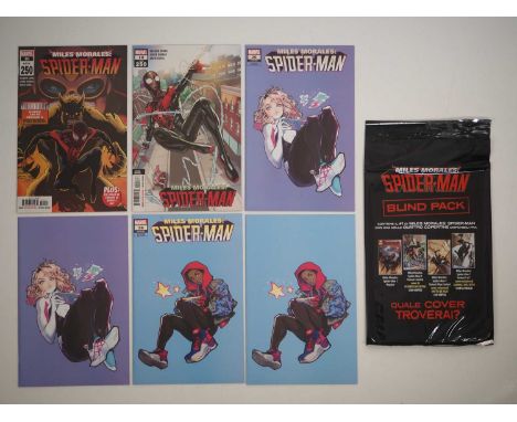MILES MORALES: SPIDER-MAN #10 ( Standard Cover & Second Printing), 26 ( Rose Besch Variant & Virgin Variant Covers ) +  PANIN