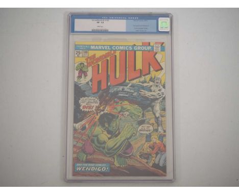 INCREDIBLE HULK #180 (1974 - MARVEL) - GRADED 7.5 (VF-) by CGC - First appearance of Wolverine (cameo - last page) and second