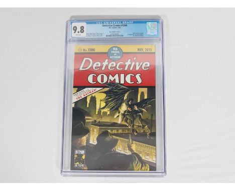 DETECTIVE COMICS #1000 - (2019 - DC) - GRADED 9.8 (NM/MINT) by CGC - First appearance of Arkham Knight in DC continuity - Ale