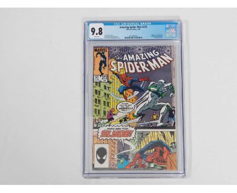 AMAZING SPIDER-MAN #272 (1986 - MARVEL) - GRADED 9.8 (NM/MINT) by CGC - Includes the first appearance of Slyde - Ron Frenz & 
