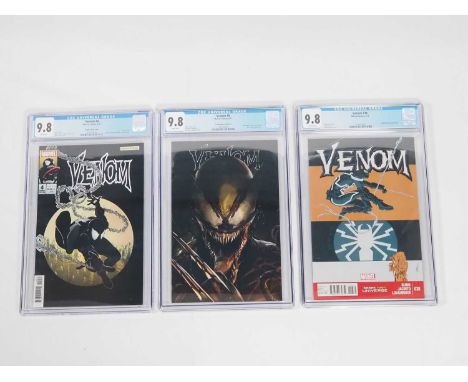 VENOM 9.8 LOT (3 in Lot) - (2013/2022 - MARVEL) All GRADED 9.8 (NM/MINT) by CGC - Includes VENOM VOL. 2 #38 + VENOM VOL. 3 #6