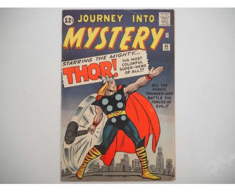 JOURNEY INTO MYSTERY #89 (1963 - MARVEL) - The origin of Thor with iconic cover art by Jack Kirby - a photographic condition 