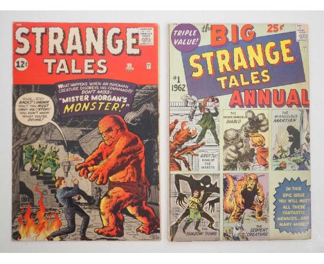 STRANGE TALES #99 + STRANGE TALES ANNUAL #1 (2 in Lot) - (1962 - MARVEL) - Strange Tales Annual #1 was the first annual forma