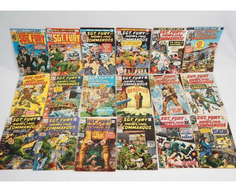 SGT.FURY AND HIS HOWLING COMMANDOS #51, 53, 60, 62, 63, 66, 70, 74, 75, 84, 87, 88, 121, 123, 124, 127, 133, 152 (18 in Lot) 