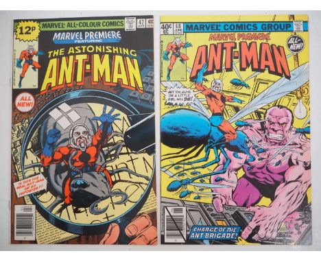 MARVEL PREMIERE: ANT-MAN #47 & 48 - (2 in Lot) - (1979 - MARVEL - US & UK Price Variant) - Includes the First & Second appear