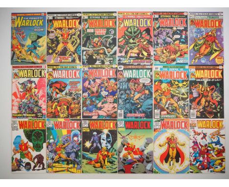 WARLOCK LOT (18 in Lot) - Includes THE POWER OF WARLOCK #5 + STRANGE TALES #178, 179, 180, 181 + WARLOCK #9, 10, 11, 12, 13, 