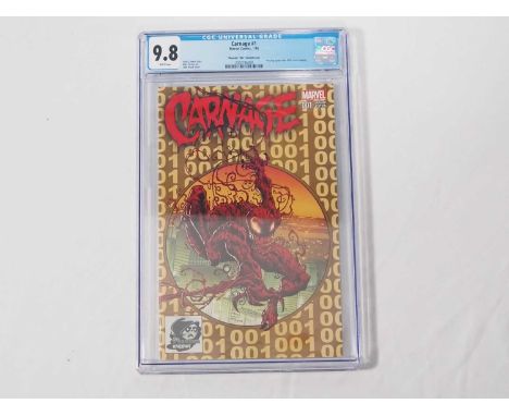 CARNAGE VOL. 2 #1 PHANTOM "300" VARIANT COVER (2016 - MARVEL) - GRADED 9.8 (NM/MINT) by CGC - Variant cover art by Todd Nauck
