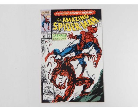 AMAZING SPIDER-MAN #361 (1992 - MARVEL) - The first full appearance of Carnage, spawned from the Venom symbiote - High grade 
