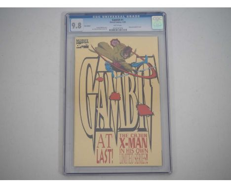 GAMBIT #1 GOLD EDITION (1993 - MARVEL) - GRADED 9.8(NM/MINT) by CGC - First title series featuring Gambit - includes his orig