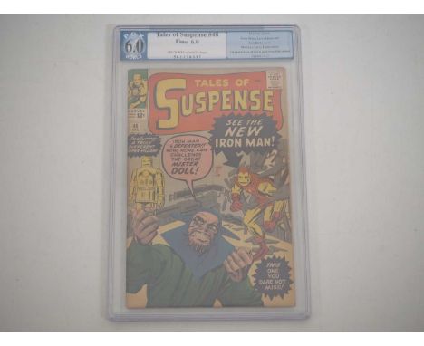 TALES OF SUSPENSE #48 (1963 - MARVEL) - GRADED 6.0 (FN) by PGX - The first appearance of Iron Man in the red and gold armour 