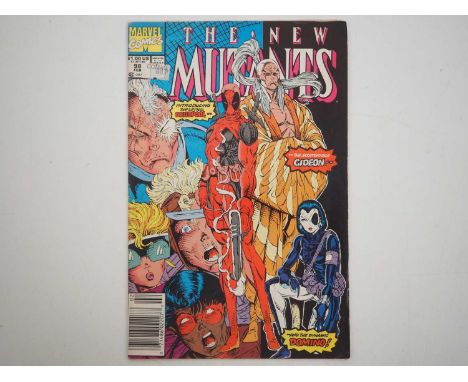 NEW MUTANTS #98 - (1991 - MARVEL) - KEY BOOK &amp; CHARACTER - First appearance of Deadpool + First appearances of Gideon and