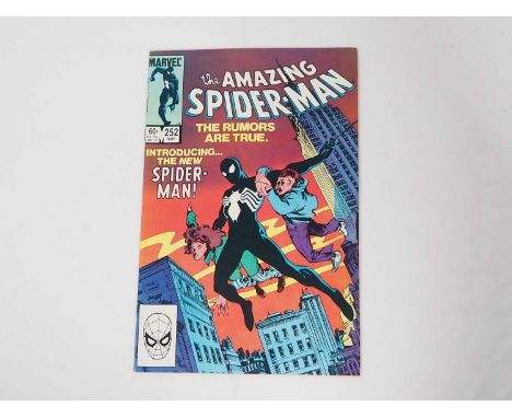 AMAZING SPIDER-MAN #252 (1984 - MARVEL) - Ties with Marvel Team-Up #141 for the first appearance of the black costume + Amazi