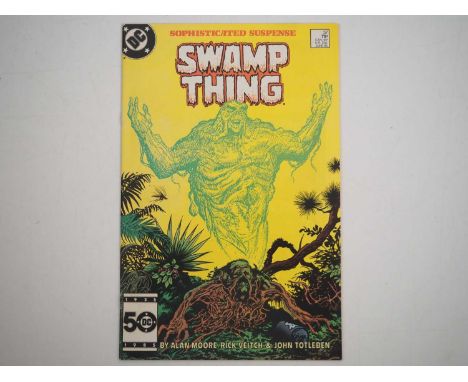SWAMP THING #37 (1985 - DC) - KEY Copper Age Book - First full appearance of John Constantine - Alan Moore story with Stephen